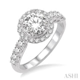 Semi-Mount Diamond Engagement Ring