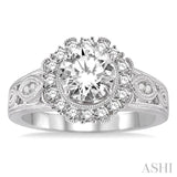 Semi-Mount Diamond Engagement Ring