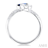 Toi Et Moi Gemstone & Diamond Fashion Ring